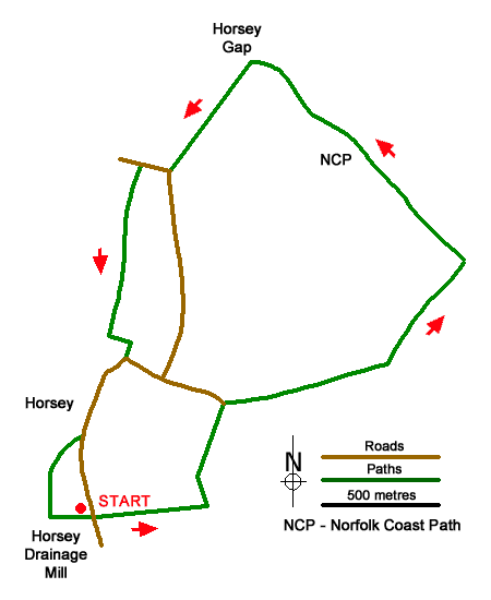 Walk 1992 Route Map