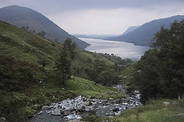 Wastwater from Lingmell Gill