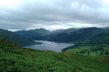 Classic view to head of Ullswater, Green Hill