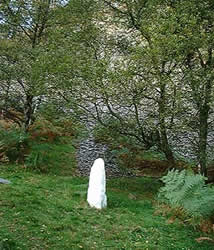 The small standing stone called the 