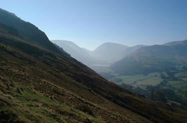 View from Boredale Hause to Brothers Water & Kirkstone Pass
