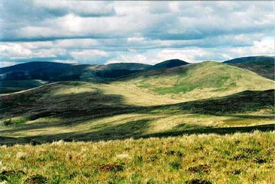Looking north east to the Crown of Scotland