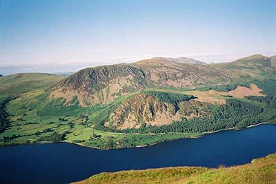 View from Crag Fell to Ennerdale Water & Bowness Knott