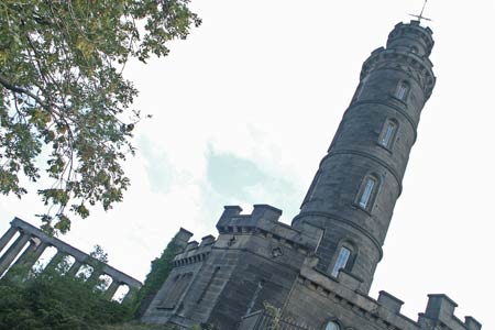 Edinburgh - the tower on Calton Hill