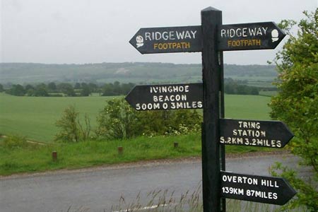 The Ridgeway summed up in one all encompassing fingerpost