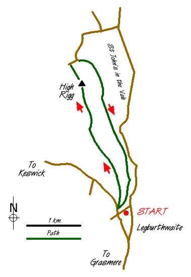 Walk 2005 Route Map
