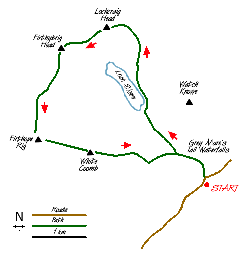 Walk 2006 Route Map