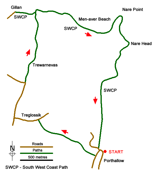 Route Map - Walk 2009