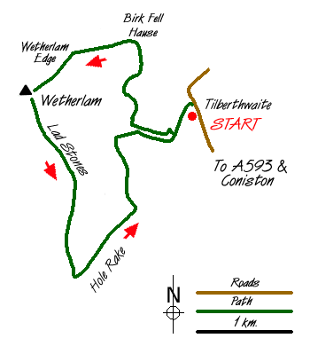 Route Map - Walk 2033