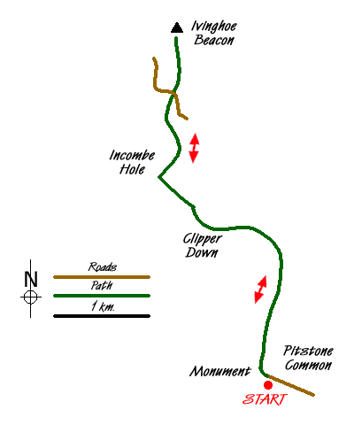 Route Map - Walk 2064