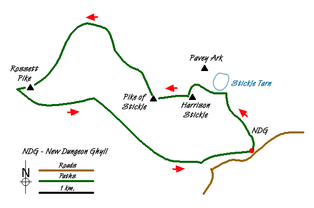 Route Map - Walk 2073