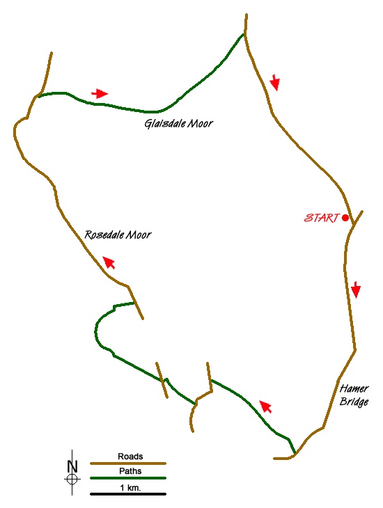 Walk 2077 Route Map