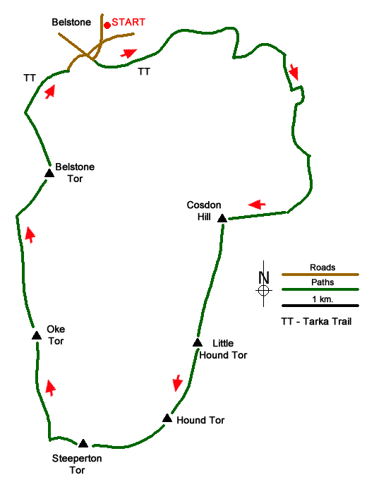 Route Map - Walk 2085