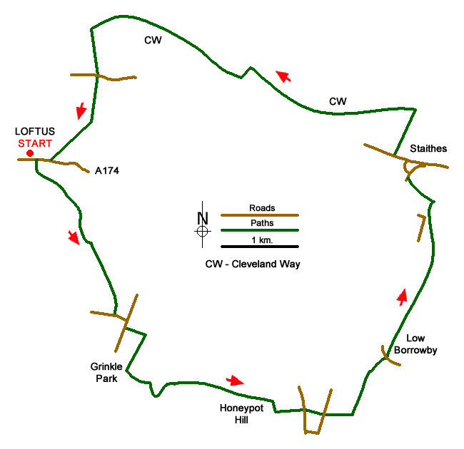 Walk 2090 Route Map