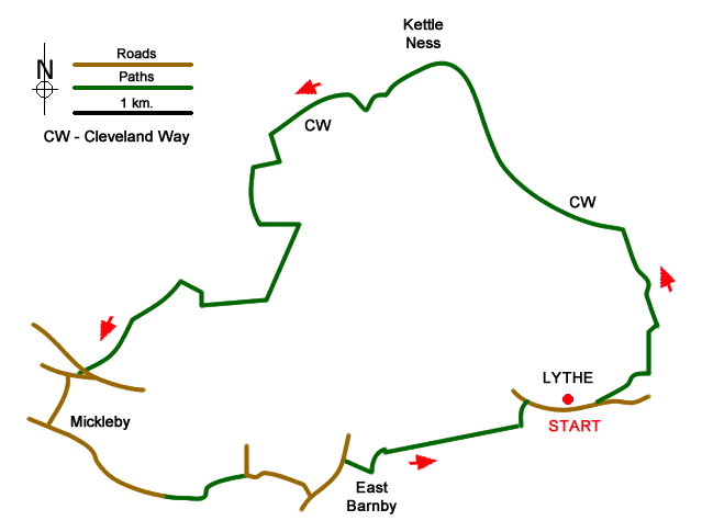 Walk 2091 Route Map