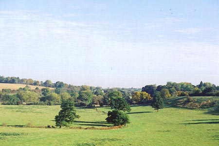 The Ash Valley from Widford Church