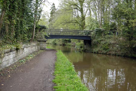 The Grand Union canal near Little Haywood