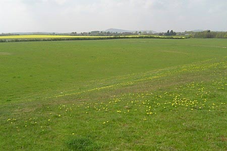 Panorama looking roughly North towards the Abberley Hills