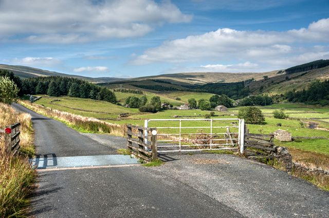 Cattle Grid and Cotterdale, Yorkshire Dales