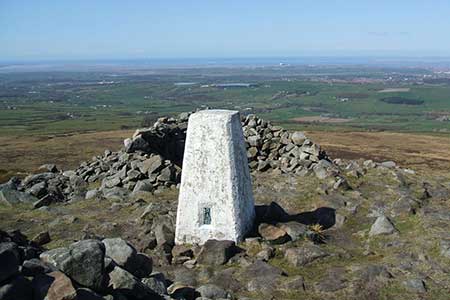 Photo from the walk - Clougha Pike from the Jubilee Tower