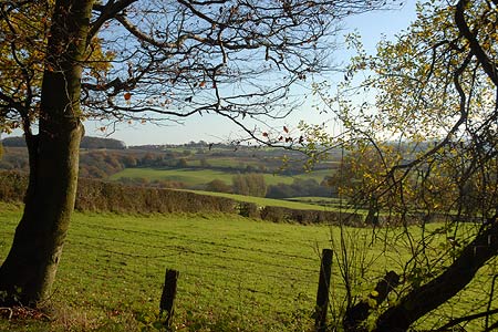 Shropshire countryside near the Wrekin