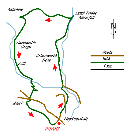 Walk 2121 Route Map