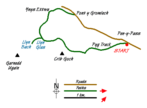 Route Map - Walk 2122