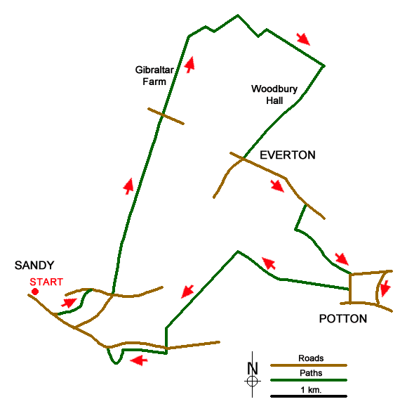 Walk 2123 Route Map