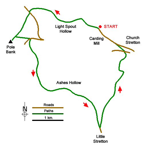 Walk 2159 Route Map