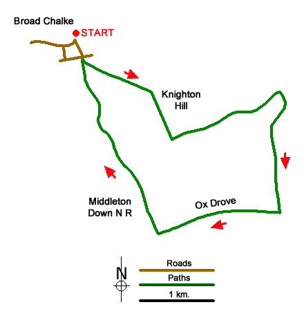 Walk 2171 Route Map