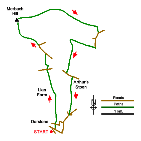 Walk 2179 Route Map