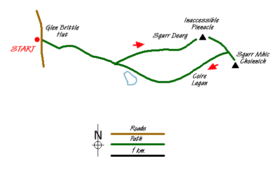 Route Map - Walk 2197