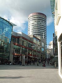Birmingham - the Rotunda is an iconic building