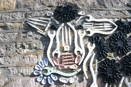 Nocton cow sculpture
