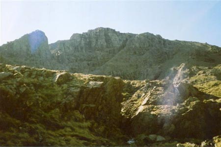 Scafell Pike from the back