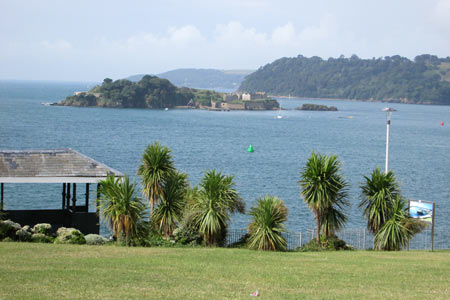 Plymouth - Drake's Island from The Hoe
