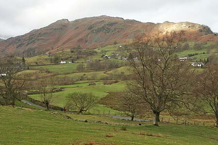 Limgmoor Fell from descent into Little Langdale