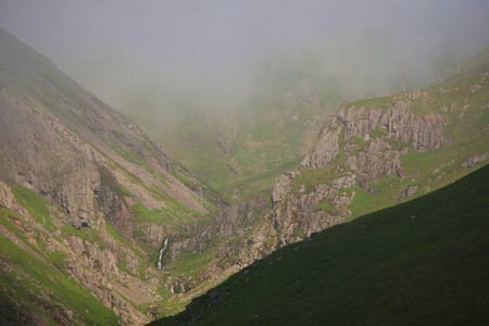 Hen Hole and Three Sisters Falls