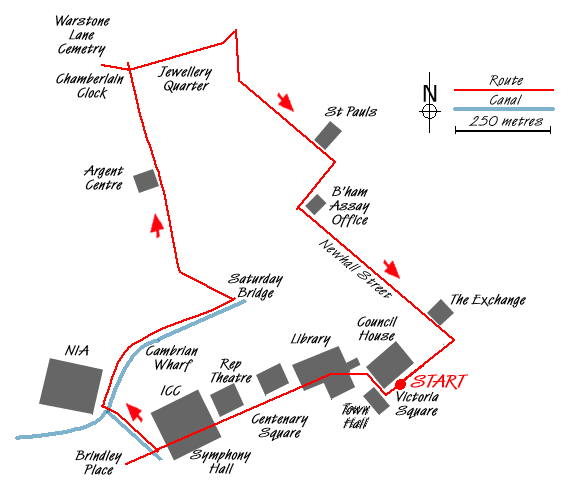 Route Map - Walk 2209