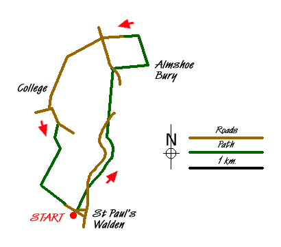 Walk 2221 Route Map