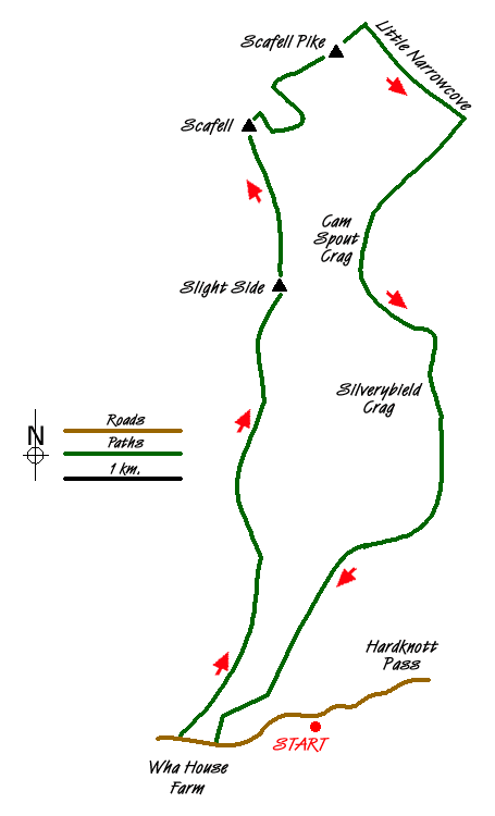 Route Map - Walk 2226