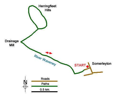 Route Map - Walk 2237