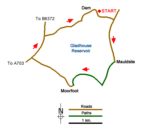 Route Map - Walk 2241