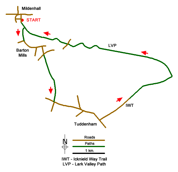 Route Map - Walk 2242