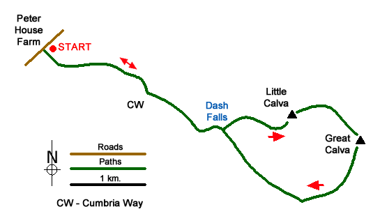 Route Map - Walk 2244