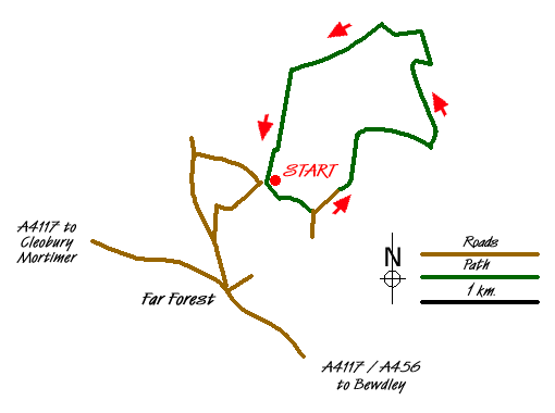 Route Map - Walk 2248