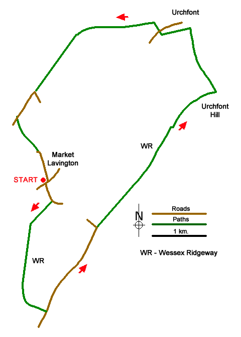 Walk 2255 Route Map