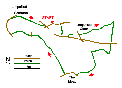 Walk 2284 Route Map