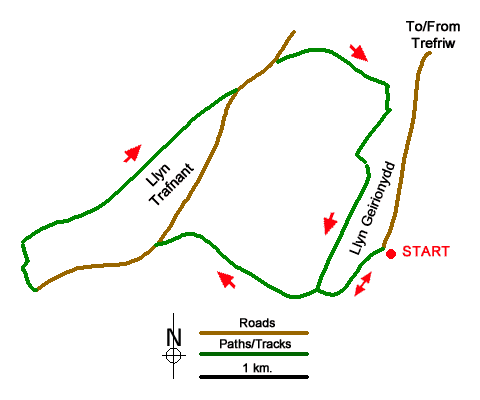 Walk 2285 Route Map