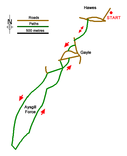 Walk 2286 Route Map